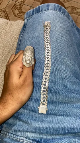 Pulseira de prata