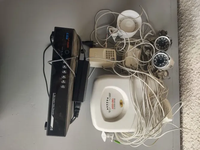 Kit de Alarme,com duas câmeras.