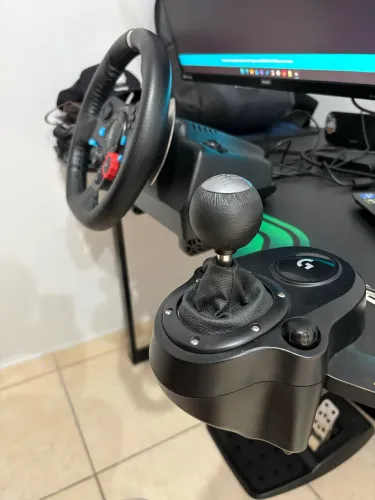Volante G29 + Câmbio H + Freio de mão Drift