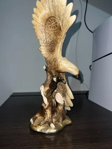 Estátua de águia grande decorativa (35cm)