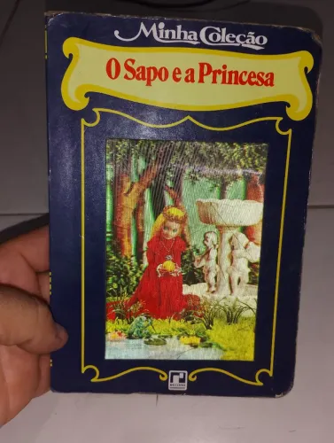 Livro raro do sapo e a princesa