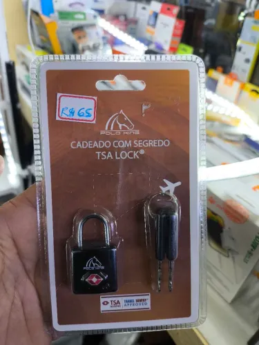 Cadeado para mala com segredo TSA lock