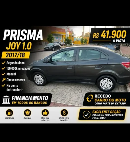 Chevrolet Prisma Sed. Joy/ LS 1.0 8V Flexpower 4P 2018
