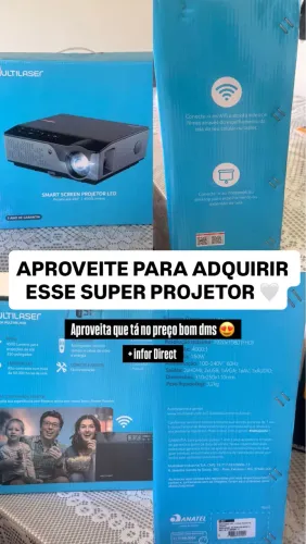 PROJETOR MULTILASER