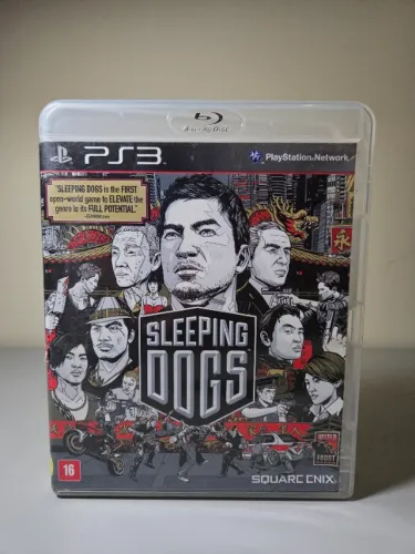 Jogo Sleeping Dogs - PS3 Original CIB com Manual Testado