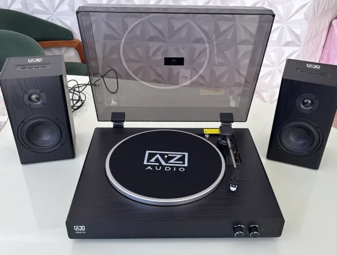 Toca-discos AZ Audio AZ-LP60XBT