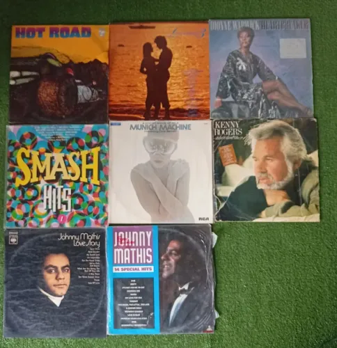 Lote de 8 discos vinil