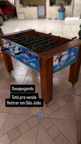 Totó em perfeito estado.