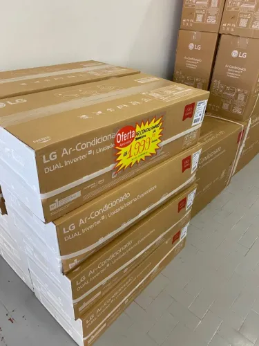 AR CONDICONADO LG HW 9000 BTUS 220V FRIO COMPACT R32 INVERTER