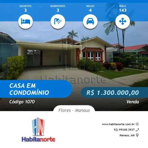 CONDOMÍNIO ALPHA GARDEN, CASA COM 143M2 DE ÁREA CONSTRUÍDA