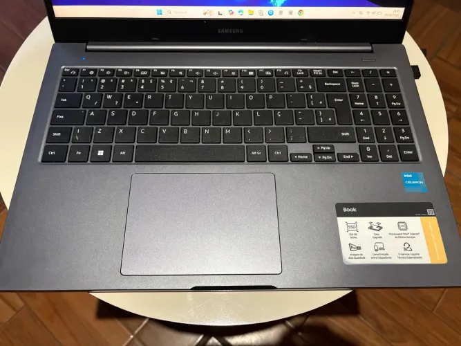 Notebook Samsung Book 15.6? SSD 256GB - Rápido para estudos e trabalho