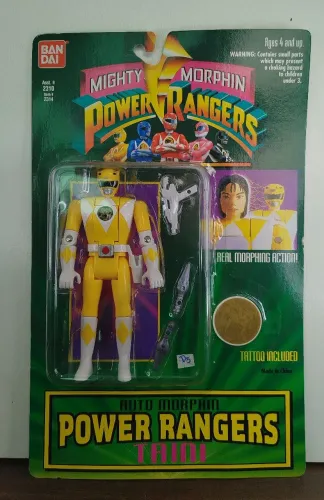 Migthy Morphy Power Rangers Bandai 1993 - Amarela
