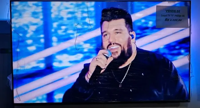 PEGO SUA TELEVISÃO NA TROCA 75 POLEGADA SMART 4K ANDROID BORDA INFINITA BLUETOOTH 