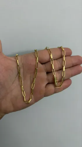 Cordão Cartier em ouro 18k 65cm