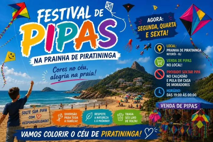 Festival de pipa prainha de piratininga