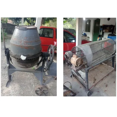 Betoneira 150 /litros com motor e Peneira giratória 