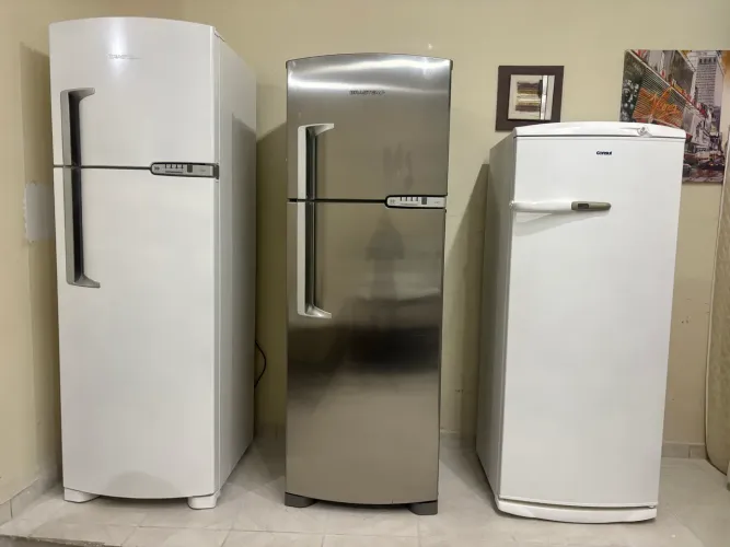 Geladeira Brastemp inox , geladeira Frost free