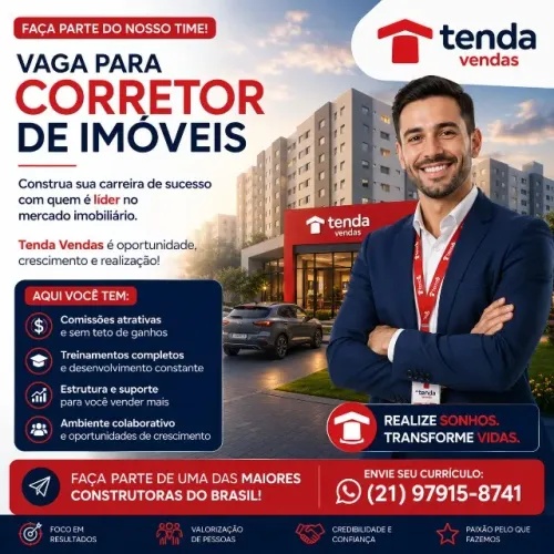Vaga Para vendedor com ou sem experiência.