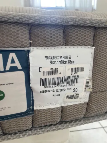 Cama Solteiro Pro Saúde Extra Firme - Vendo Base Também