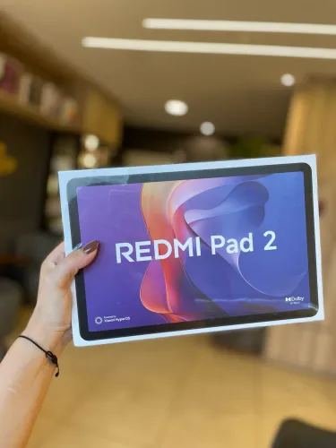 Redmi Pad 2 PRETO 8Gb/256Gb - Novo/Lacrado