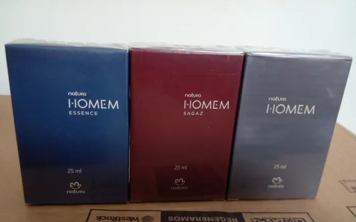 Kit 3 perfumes miniaturas h. Essence, sagaz, tradicional 150,00