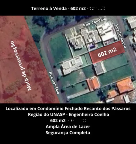 Terreno 600 m2 em CONDOMÍNIO FECHADO 150 mil