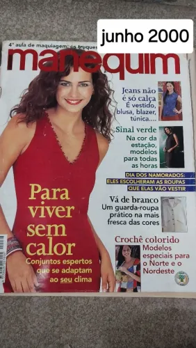 Revista manequim antiga