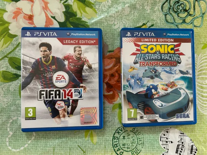 Sonic e fifa PS vita - envio OLX pay