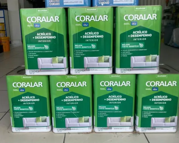 Tinta Coralar branco neve e branco gelo. Somos loja, LEIA A DESCRIÇÃO COM ATENÇÃO!!!