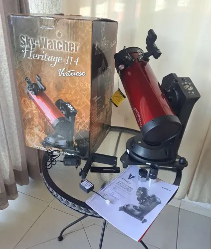Telescópio Sky-Watcher Virtuoso Heritage 114