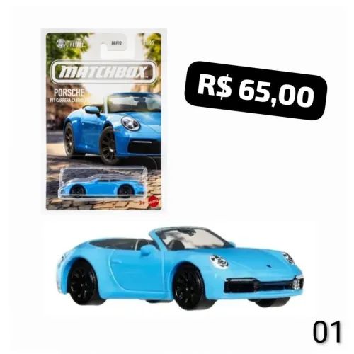Matchbox Porsche 911 Carrera Cabriolet