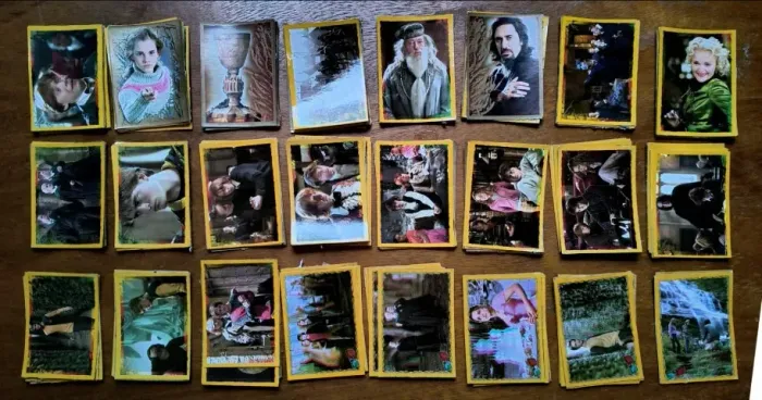 Figurinhas do Álbum Harry Potter e o Cálice de Fogo