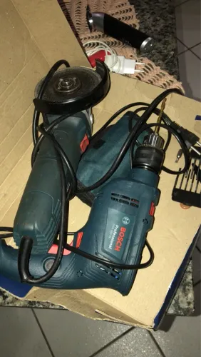 Furadeira e Esmerilhadeira Bosch