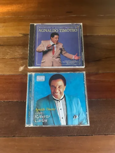 Agnaldo Timóteo - Lote c/ 2 CDS