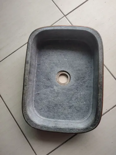 Cuba de lavabo pedra