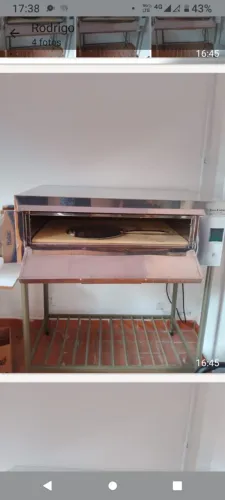 OPORTUNIDADE FORNO INSTALE NOVO COM SUPORTE E PEDRA!!!!