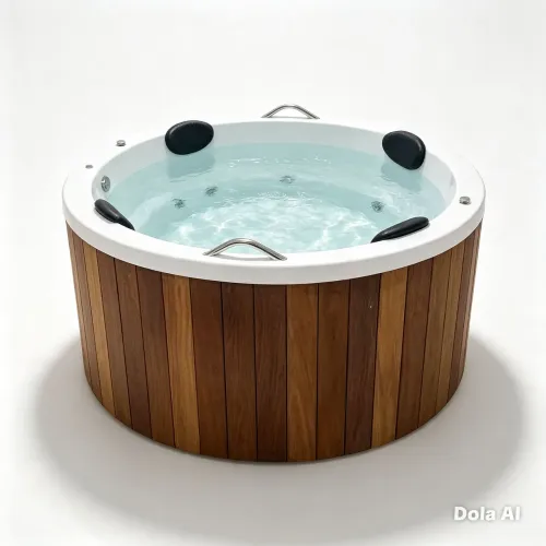 Spa redondo 1,80x90 completo com deck