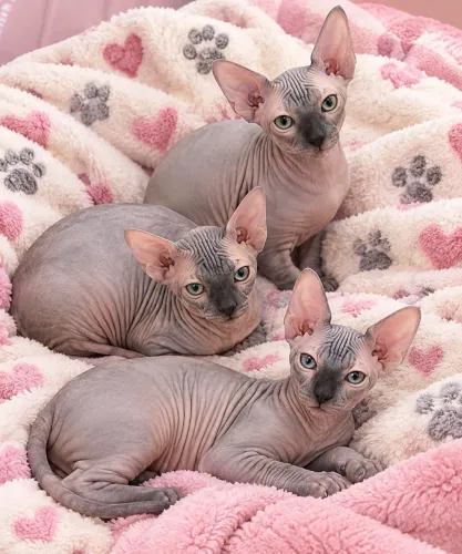 Vende-se lindos filhotes de Sphynx fêmeas