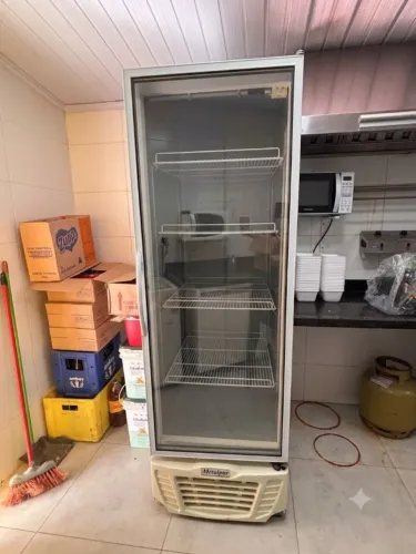 Expositor Gelopar 577 Litros | Porta de Vidro | 220V | Funcionando