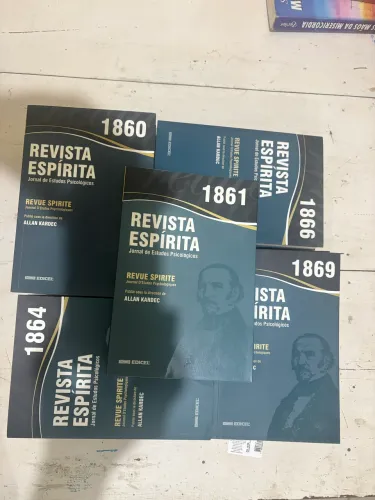 Coleção completa revista espírita - Allan Kardec