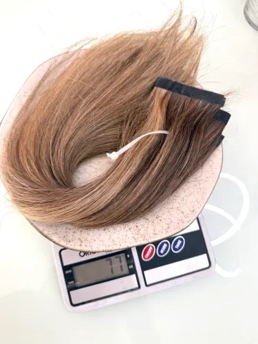 Cabelo brasileiro de ótima qualidade! Tom Castanho e loiro