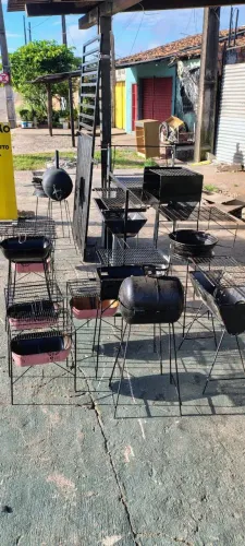 churrasqueira a pronta entrega Aparti de 50 reais