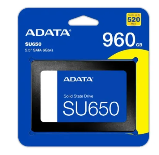 SSD ADATA SU650 960GB Novo Lacrado com Nota Fiscal
