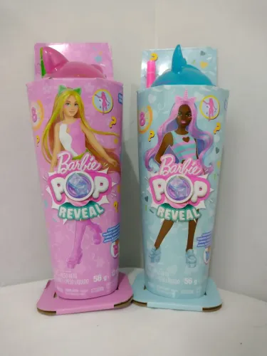 Barbie POP REVEAL loira e morena 
