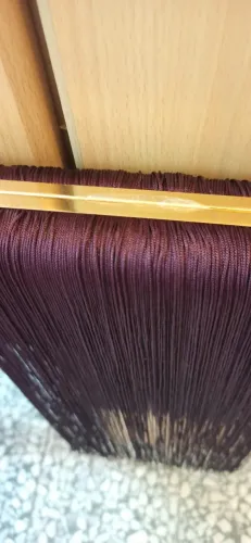 bolsa ZARA com franjas cor beringela excelente estado, como nova