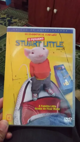 DVD original o pequeno Stuart little.