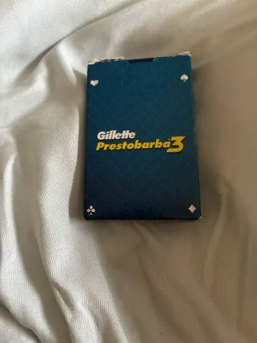 Baralho colecionável Gillette Prestobarba 3