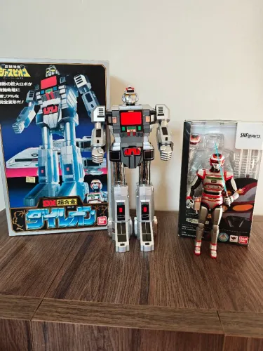 Jaspion e Daileon DX Bandai 1985
