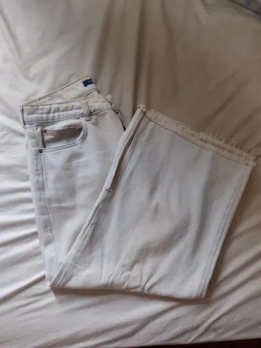 Calça jeans midi