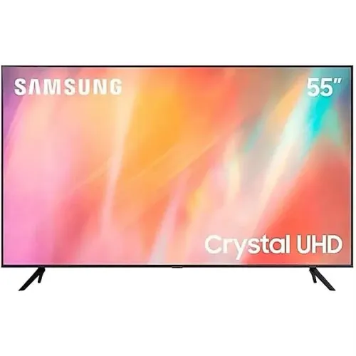 Smart TV Samsung 55? Crystal UHD 4K Tizen LED Bivolt, (NOVA), (Parcelamos no cartão).